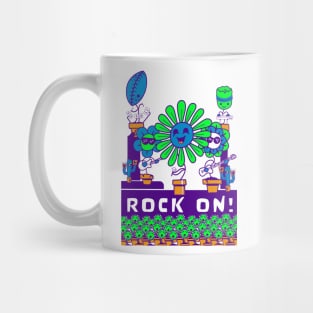 Rock On Heavy Metal Plant Lover Mug